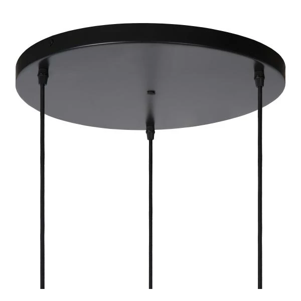 Lucide GOSSE - Hanglamp - 3xE27 - Wit - detail 1